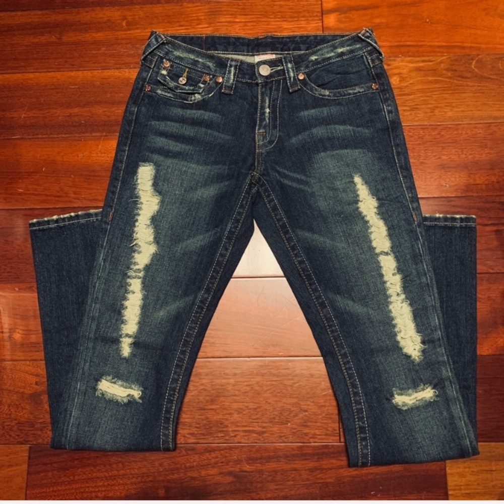 TRUE RELIGION SECTION #503 Slight Flair Jeans - Picture 5 of 8